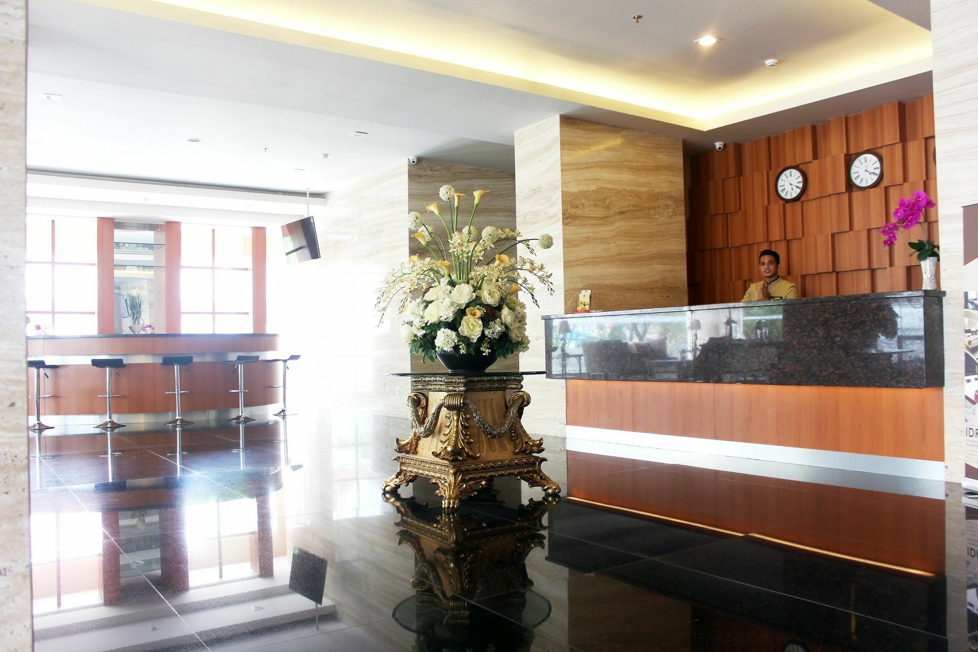 Demelia Hotel Makassar Dış mekan fotoğraf